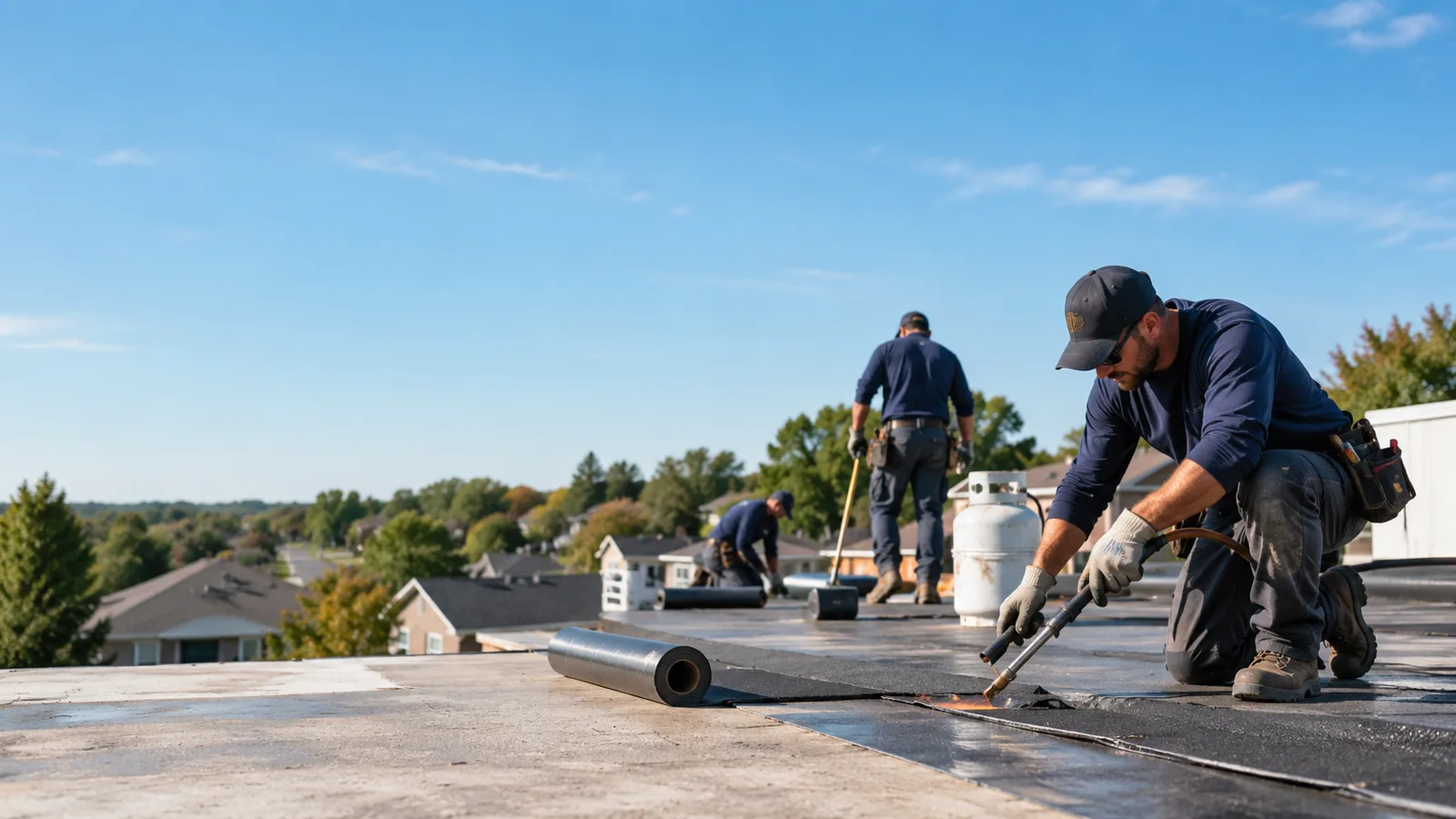 Flat Roof Leak Repair providers in Omega, OK